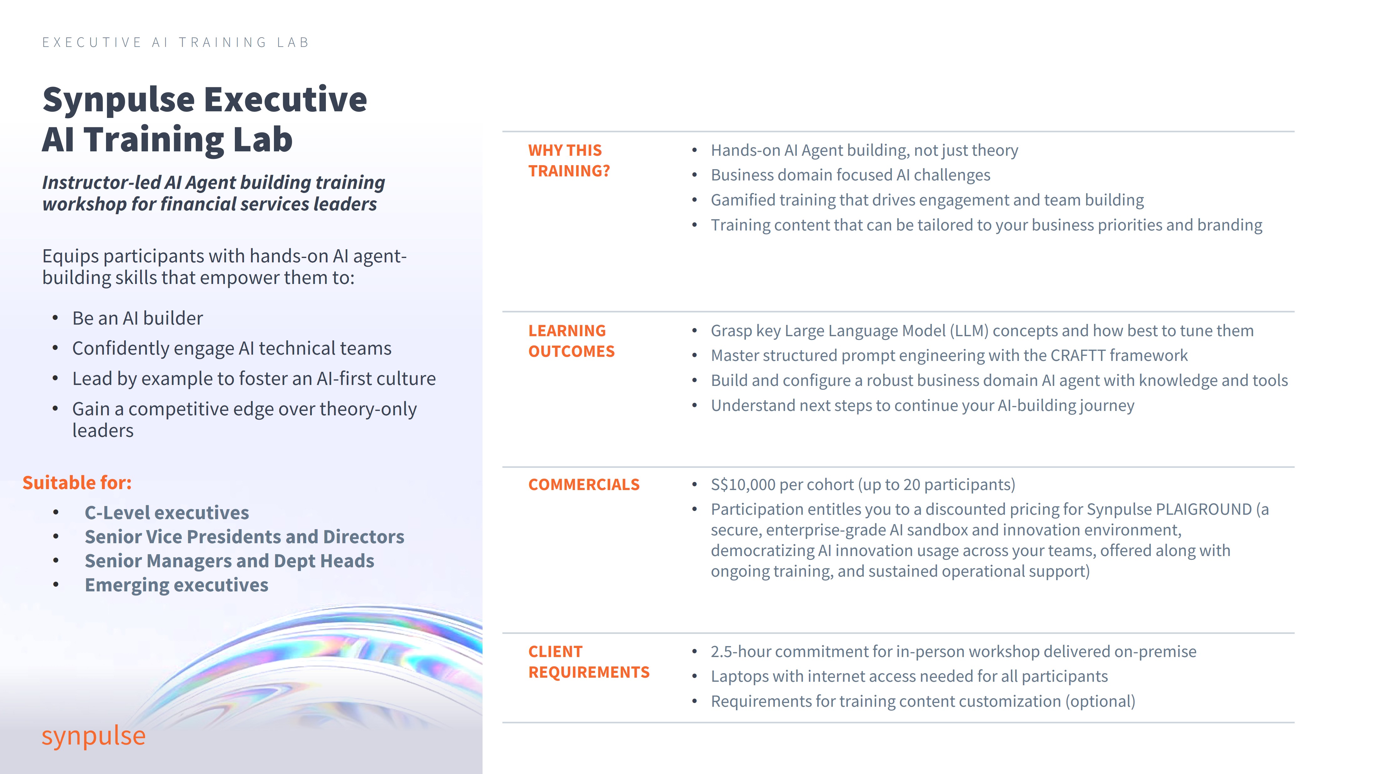 Executive AI Training Lab